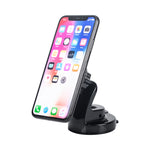 Ventosa adesiva per cruscotto porta cellulare per veicolo, Black, Black + Red