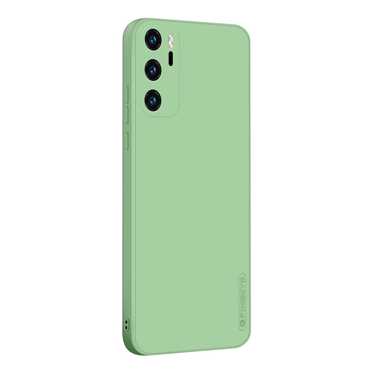 Custodia per cellulare in TPU in silicone liquido serie PINWUYO Sense, For Huawei P30, For Huawei P30 Pro, For Huawei P30 lite / Nova 4e, For Huawei P40, For Huawei P40 Pro, For Huawei Mate 30, For Huawei Mate 30 Pro, For Huawei Mate 40