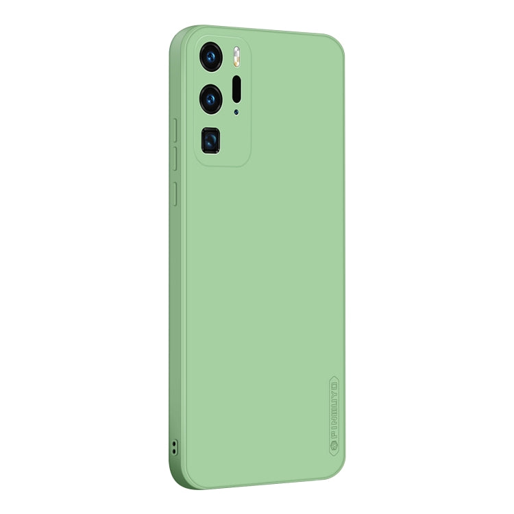 Custodia per cellulare in TPU in silicone liquido serie PINWUYO Sense, For Huawei P30, For Huawei P30 Pro, For Huawei P30 lite / Nova 4e, For Huawei P40, For Huawei P40 Pro, For Huawei Mate 30, For Huawei Mate 30 Pro, For Huawei Mate 40