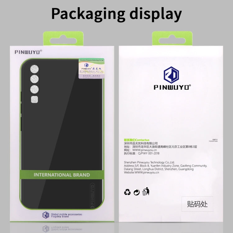 Custodia per cellulare in TPU in silicone liquido serie PINWUYO Sense, For Huawei Mate 40 Pro, For Huawei Mate 40 Pro+