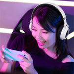 Cuffie Bluetooth 5.0 LED colorate Cuffie stereo HiFi wireless pieghevoli con microfono, supporto TF Card / 3,5 mm AUX