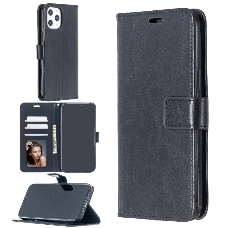 Custodia in pelle con apertura orizzontale Crazy Horse Texture con supporto, slot per carte, portafoglio e cornice per foto per iPhone 13 Pro, For iPhone 13 Pro