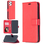 Custodia in pelle con apertura orizzontale Crazy Horse Texture con supporto, slot per carte, portafoglio e cornice per foto per iPhone 13 Pro, For iPhone 13 Pro