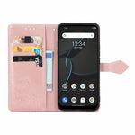 Custodia in pelle flip orizzontale goffrata fiore mandala con staffa / slot per schede / portafoglio / cordino, For ZTE Libero 5G, For TECNO SPARK 6