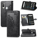 Custodia in pelle flip orizzontale goffrata fiore mandala con staffa / slot per schede / portafoglio / cordino, For ZTE Libero 5G, For TECNO SPARK 6