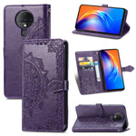 Custodia in pelle flip orizzontale goffrata fiore mandala con staffa / slot per schede / portafoglio / cordino, For ZTE Libero 5G, For TECNO SPARK 6