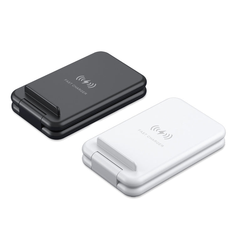 15W 3 in 1 Supporto per telefono pieghevole Qi Fast Wireless Charger Station per iPhone e iWatch e Airpods