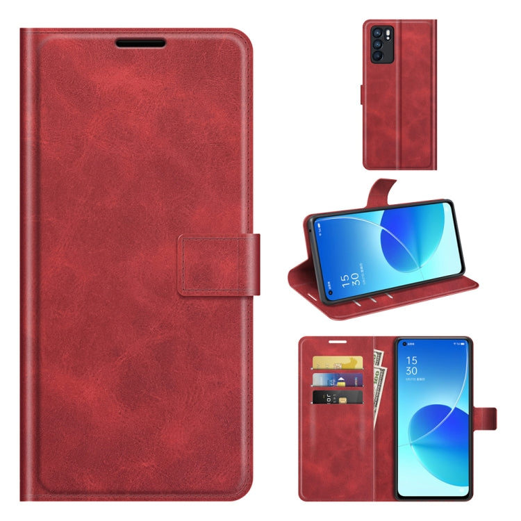 Custodia in pelle flip orizzontale con fibbia modello retrò in vitello con supporto, slot per carte e portafoglio, For OPPO Reno6 5G, For OPPO Reno6 Pro 5G, For OPPO Realme C11 2021, For TCL 20S / 20 5G /20L / 20L+, For Samsung Galaxy A03s 164mm       ...
