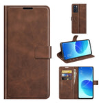 Custodia in pelle flip orizzontale con fibbia modello retrò in vitello con supporto, slot per carte e portafoglio, For OPPO Reno6 5G, For OPPO Reno6 Pro 5G, For OPPO Realme C11 2021, For TCL 20S / 20 5G /20L / 20L+, For Samsung Galaxy A03s 164mm       ...