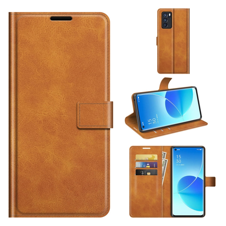 Custodia in pelle flip orizzontale con fibbia modello retrò in vitello con supporto, slot per carte e portafoglio, For OPPO Reno6 5G, For OPPO Reno6 Pro 5G, For OPPO Realme C11 2021, For TCL 20S / 20 5G /20L / 20L+, For Samsung Galaxy A03s 164mm       ...