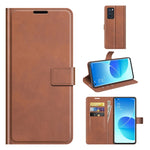 Custodia in pelle flip orizzontale con fibbia modello retrò in vitello con supporto, slot per carte e portafoglio, For OPPO Reno6 5G, For OPPO Reno6 Pro 5G, For OPPO Realme C11 2021, For TCL 20S / 20 5G /20L / 20L+, For Samsung Galaxy A03s 164mm       ...