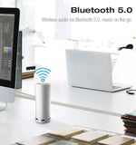 EWA A115 Altoparlante Bluetooth portatile in metallo 105H Power Hifi Stereo Subwoofer esterno