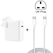 Caricabatterie portatile con adattatore di alimentazione USB-C / Type-C da 96 W con cavo di ricarica da USB-C / Type-C a USB-C / Type-C da 1,8 m,, 96W UK Plug, 96W AU Plug, 96W US Plug, 96W EU Plug