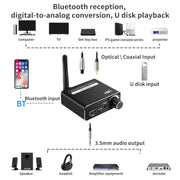Ricevitore audio Bluetooth D18 con adattatore USB