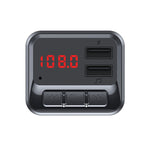 Modulatore MP3 C6 Ricevitore audio wireless vivavoce Kit per auto trasmettitore FM con caricatore rapido doppio USB 3.1A, C6
