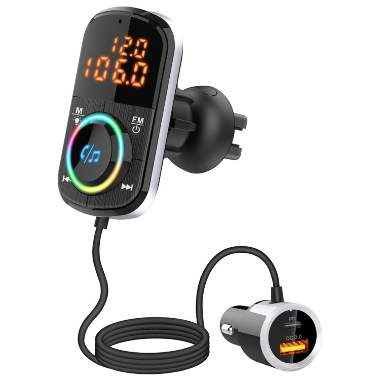 BC71 Trasmettitore FM per auto Scheda TF vivavoce Lettore musicale MP3 Accessori elettronici per auto, BC71