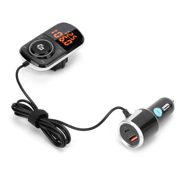 BC71 Trasmettitore FM per auto Scheda TF vivavoce Lettore musicale MP3 Accessori elettronici per auto, BC71