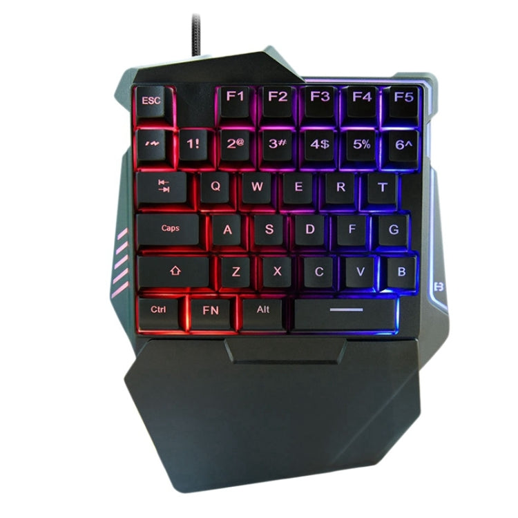 Tastiera numerica USB a una mano G7 37 tasti con retroilluminazione, lunghezza cavo: 1,8 m