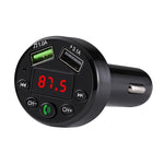 Trasmettitori FM per lettore MP3 per auto E6 Doppio USB vivavoce, E6