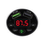 Trasmettitori FM per lettore MP3 per auto E6 Doppio USB vivavoce, E6