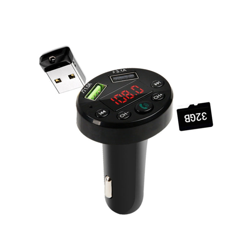 Trasmettitori FM per lettore MP3 per auto E6 Doppio USB vivavoce, E6