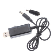 KWS-912V Convertitore boost USB Cavo convertitore CC da 5 V a 9 V 12 V + set di spine da 3,5x1,35 mm, 5V to 9V / 12V