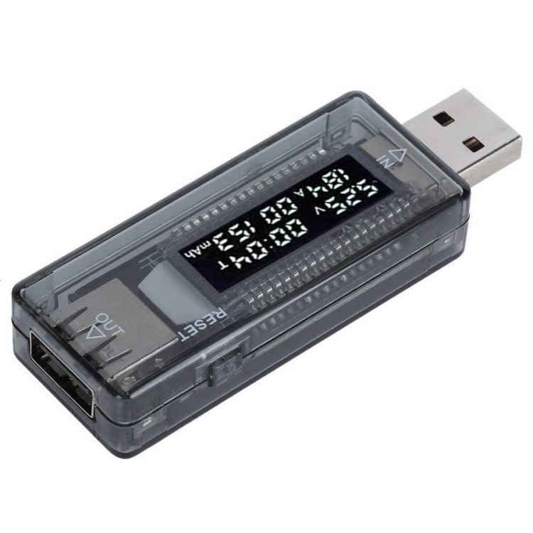 Rilevatore di carica del tester di tensione di corrente USB KWS-V21 QC2.0, multimetro, misuratore di capacità di potenza, KWS-V21