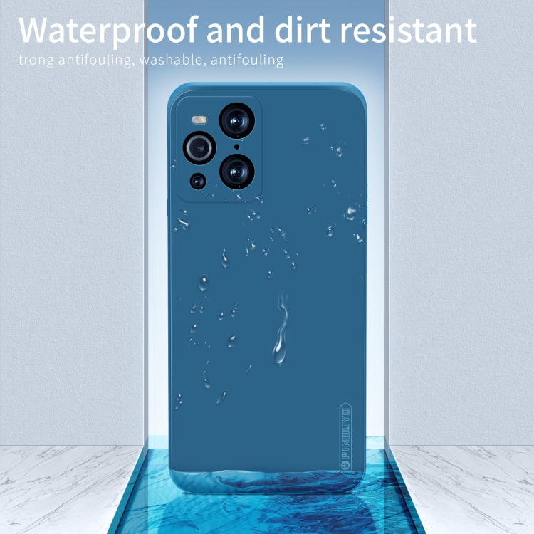 Custodia antiurto in TPU in silicone liquido serie Touching PINWUYO, For OPPO Find X3 / Find X3 Pro, For OPPO Reno5 / Reno5 K / Find X3 Lite, For OPPO Realme GT / GT NEO / Realme Q3 Pro, For OPPO Realme X7 / Realme Q2 Pro, For OPPO Realme X7 Pro       ...