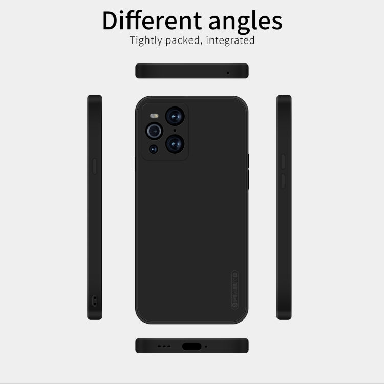 Custodia antiurto in TPU in silicone liquido serie Touching PINWUYO, For OPPO Find X3 / Find X3 Pro, For OPPO Reno5 / Reno5 K / Find X3 Lite, For OPPO Realme GT / GT NEO / Realme Q3 Pro, For OPPO Realme X7 / Realme Q2 Pro, For OPPO Realme X7 Pro       ...