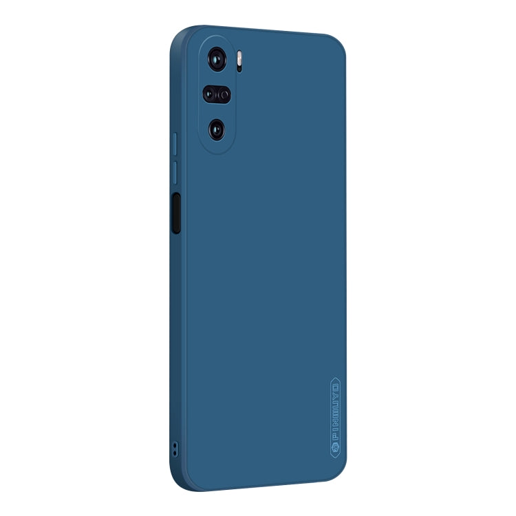 Custodia antiurto in TPU in silicone liquido serie Touching PINWUYO, For Xiaomi Redmi K40 / K40 Pro, For Xiaomi Redmi K40 Gaming