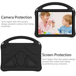 Guscio protettivo piatto anti caduta in EVA con supporto, For Amazon Kindle Fire HD 10 2021