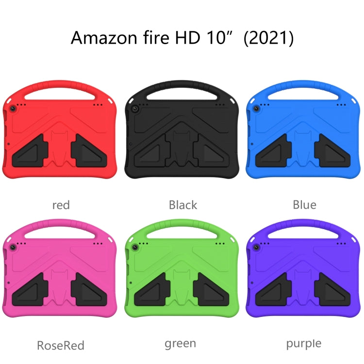 Guscio protettivo piatto anti caduta in EVA con supporto, For Amazon Kindle Fire HD 10 2021