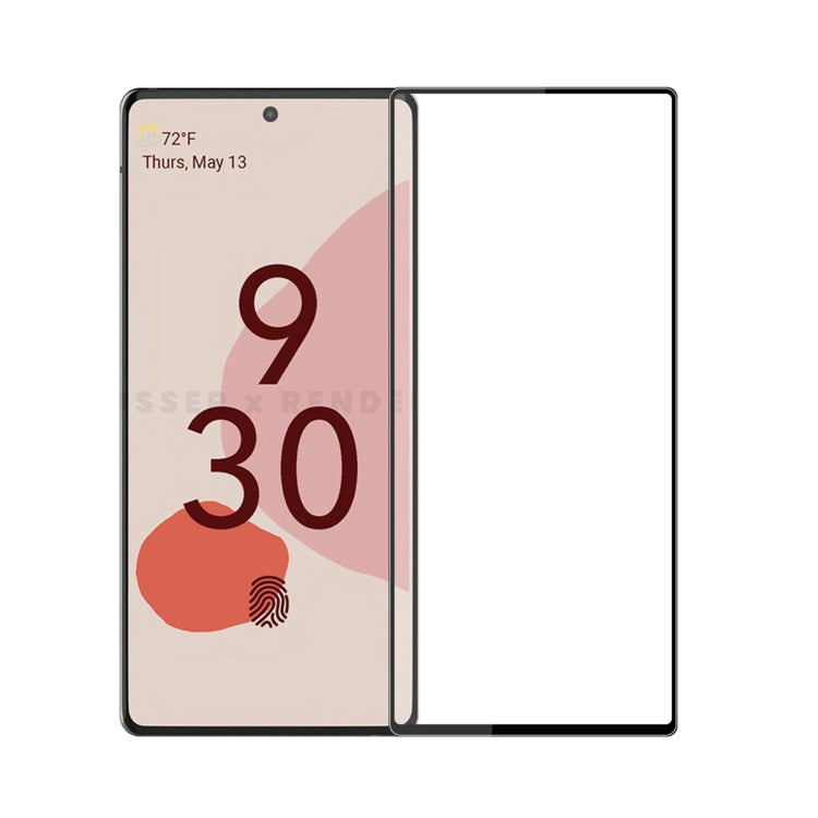 PINWUYO 9H Pellicola in vetro temperato a schermo intero curvo 3D antideflagrante, For Google Pixel 6, For Samsung Galaxy A03s 164mm
