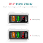 Caricabatterie rapido USB QC3.0 20W con display LED