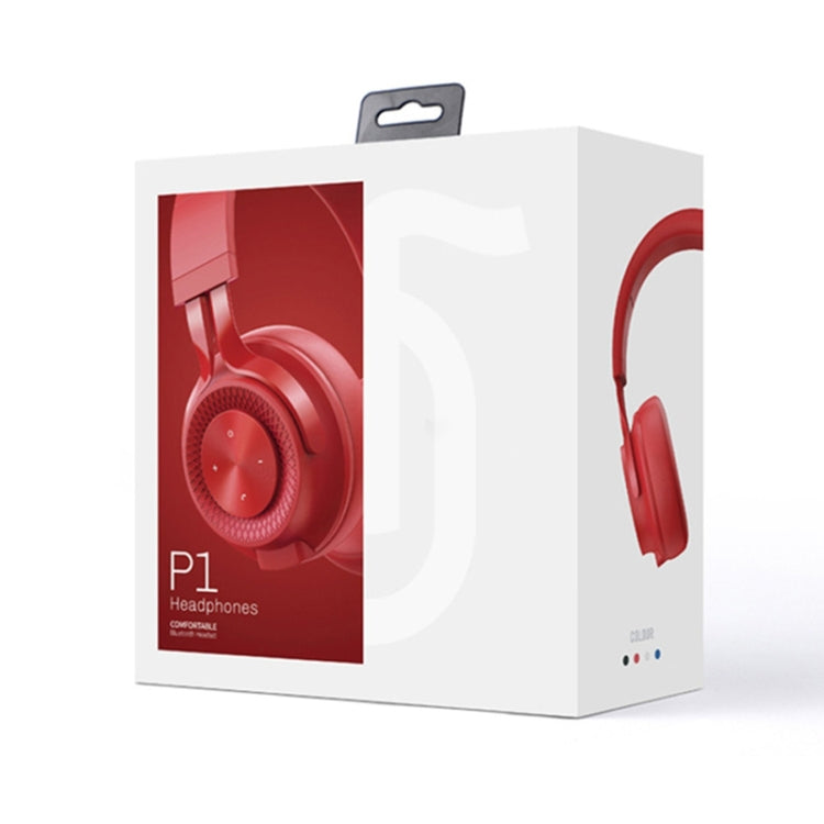 Fingertime P1 Wireless Bluetooth 5.0 Cuffie stereo in morbida pelle Cuffie pieghevoli Microfono incorporato per PC / Telefoni cellulari