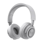 Fingertime P1 Wireless Bluetooth 5.0 Cuffie stereo in morbida pelle Cuffie pieghevoli Microfono incorporato per PC / Telefoni cellulari