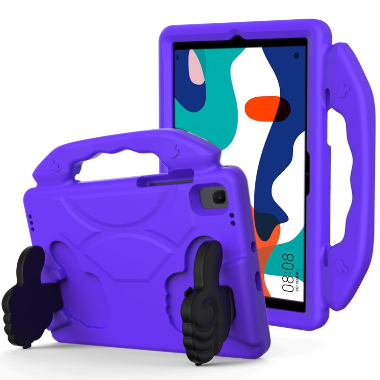 Guscio protettivo piatto anti caduta per bambini in materiale EVA con staffa per il pollice, For Huawei MatePad 10.4