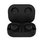 T20 TWS Bluetooth Hooks Cuffie sportive wireless con scatola di ricarica Auricolari impermeabili IPX6 con cancellazione del rumore