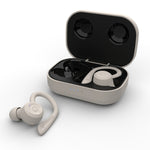 T20 TWS Bluetooth Hooks Cuffie sportive wireless con scatola di ricarica Auricolari impermeabili IPX6 con cancellazione del rumore