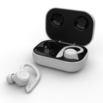 T20 TWS Bluetooth Hooks Cuffie sportive wireless con scatola di ricarica Auricolari impermeabili IPX6 con cancellazione del rumore