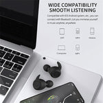 T20 TWS Bluetooth Hooks Cuffie sportive wireless con scatola di ricarica Auricolari impermeabili IPX6 con cancellazione del rumore