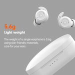 T20 TWS Bluetooth Hooks Cuffie sportive wireless con scatola di ricarica Auricolari impermeabili IPX6 con cancellazione del rumore