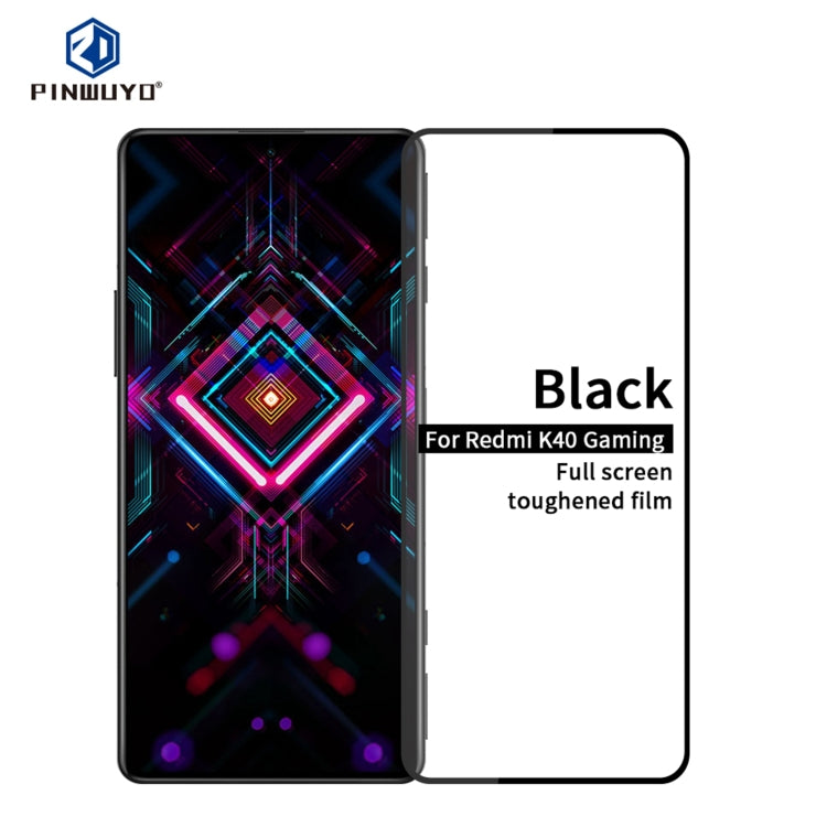 Pellicola in vetro temperato a schermo intero PINWUYO 9H 2.5D, For Xiaomi Redmi K40 Gaming, For OnePlus Nord CE 5G, For Samsung Galaxy A22 5G