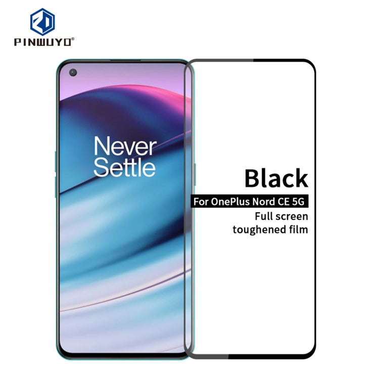 Pellicola in vetro temperato a schermo intero PINWUYO 9H 2.5D, For Xiaomi Redmi K40 Gaming, For OnePlus Nord CE 5G, For Samsung Galaxy A22 5G