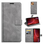 Custodia in pelle flip orizzontale con fibbia modello retrò in vitello con supporto, slot per carte e portafoglio, For iPhone 13, For iPhone 13 Pro Max, For iPhone 13 Pro, For iPhone 13 mini