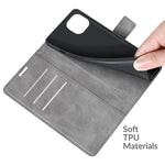 Custodia in pelle flip orizzontale con fibbia modello retrò in vitello con supporto, slot per carte e portafoglio, For iPhone 13, For iPhone 13 Pro Max, For iPhone 13 Pro, For iPhone 13 mini