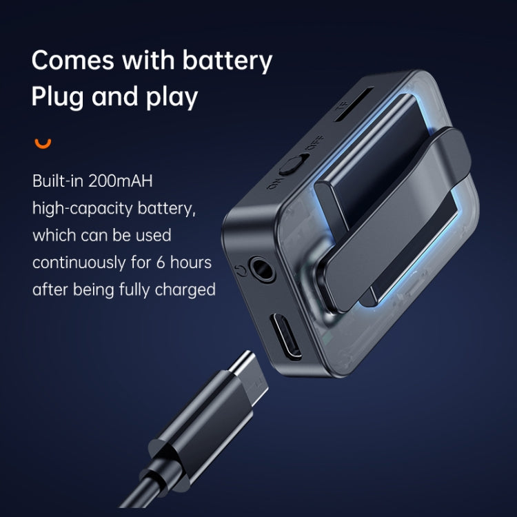 Trasmettitore ricevitore audio Bluetooth 5.0 portatile