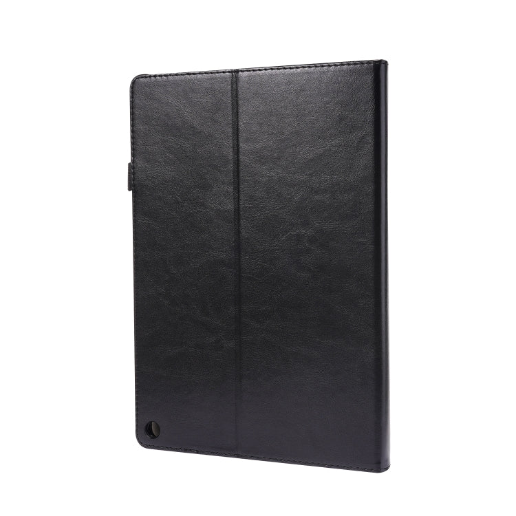 Custodia in pelle PU pieghevole orizzontale da lavoro con supporto a due pieghe, slot per schede e slot per penna, For Amazon Kindle Fire HD 10 2021