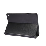 Custodia in pelle PU pieghevole orizzontale da lavoro con supporto a due pieghe, slot per schede e slot per penna, For Amazon Kindle Fire HD 10 2021