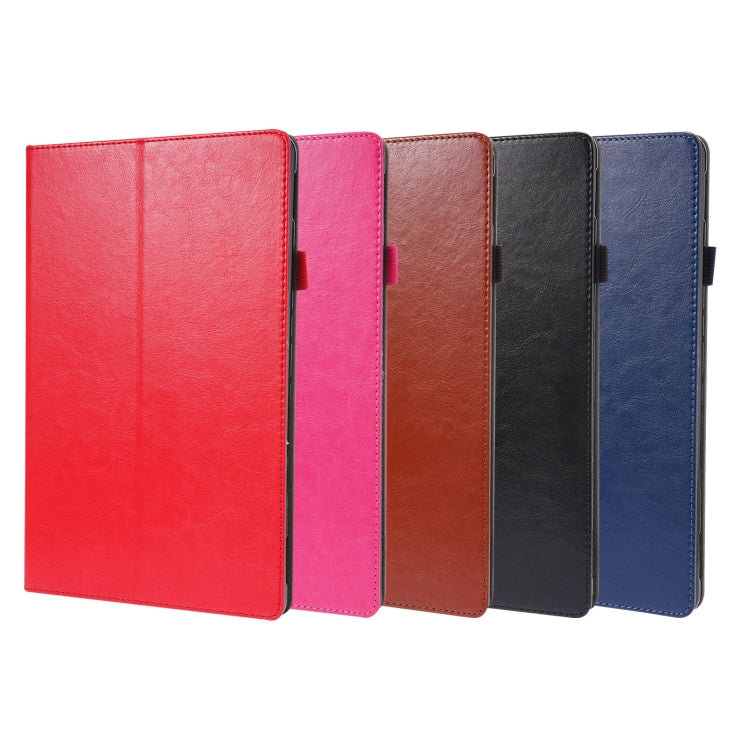 Custodia in pelle PU pieghevole orizzontale da lavoro con supporto a due pieghe, slot per schede e slot per penna, For Amazon Kindle Fire HD 10 2021